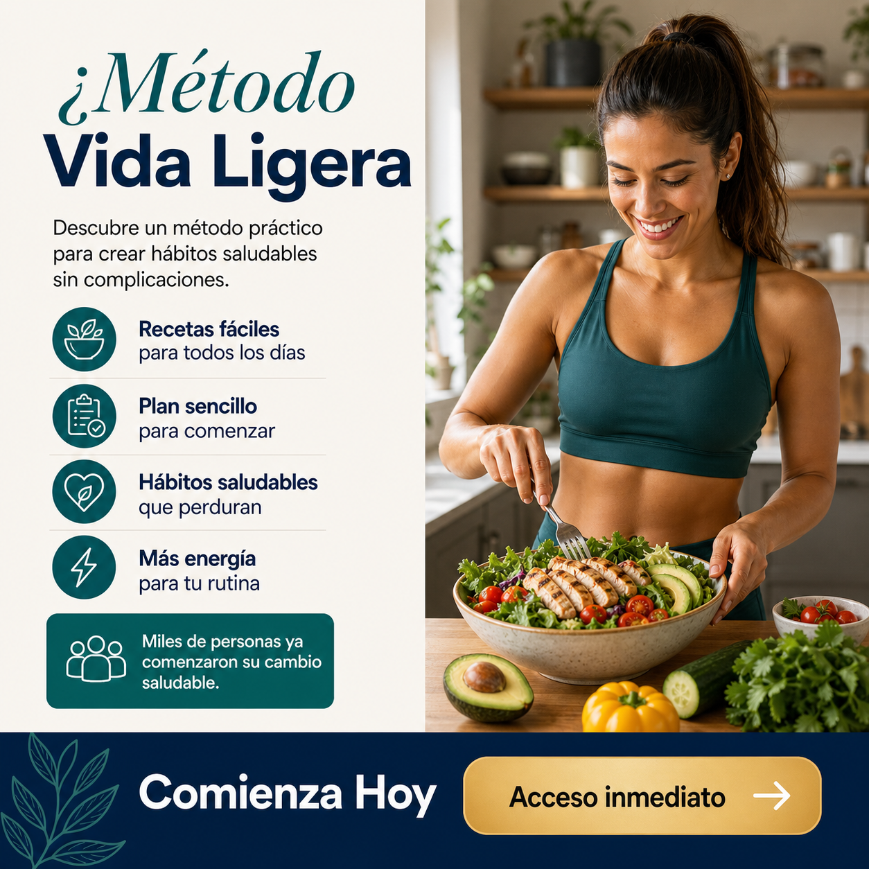 Portada del ebook Método Vida Ligera